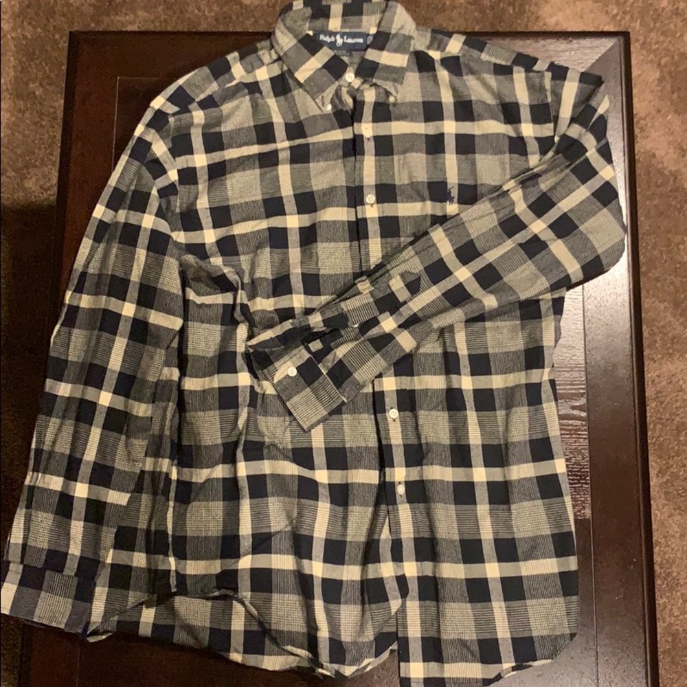 Ralph Lauren Flannel Button-down